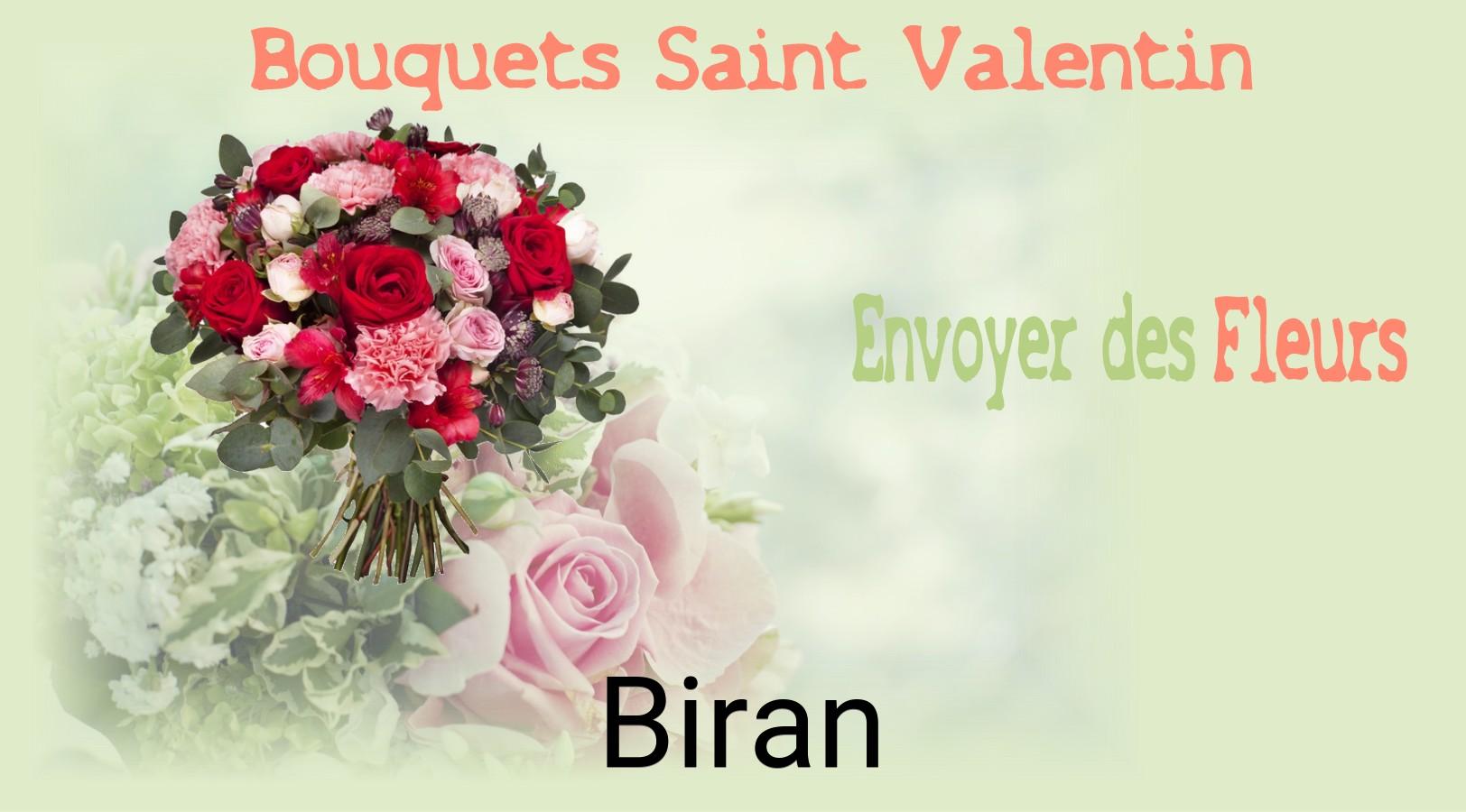 Roses de Saint-Valentin livrées à Biran